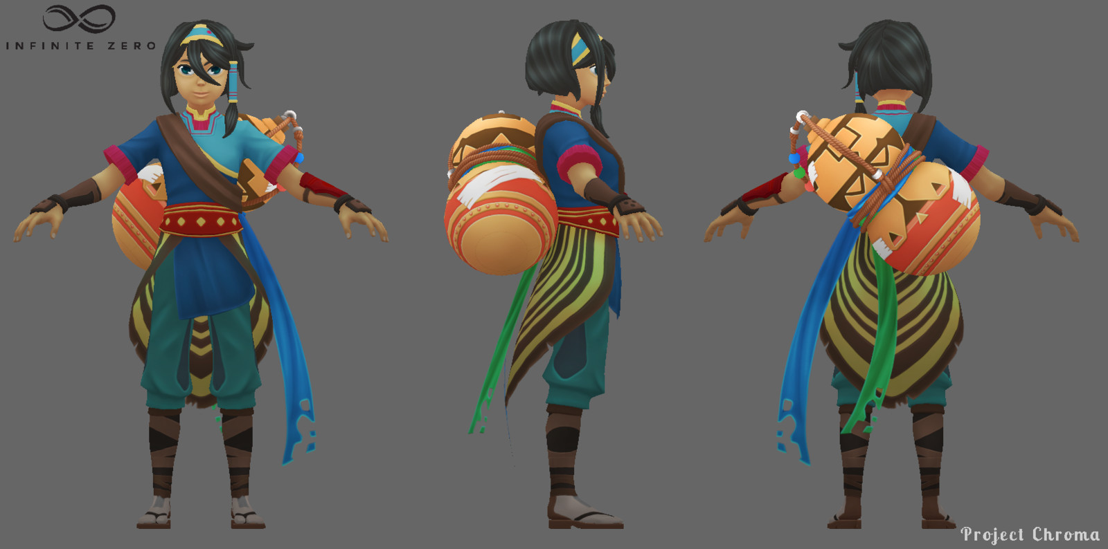 Low Poly Turn Around
