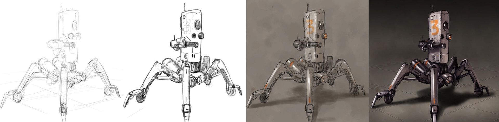 armed security robot