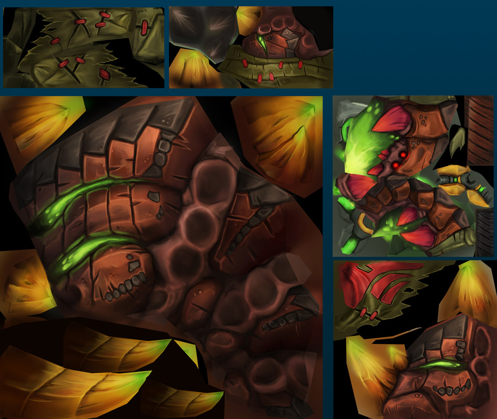 textures of the V1