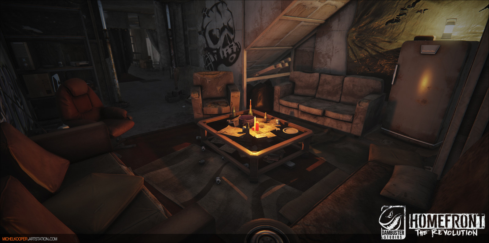 Interiors level art &amp; set dressing