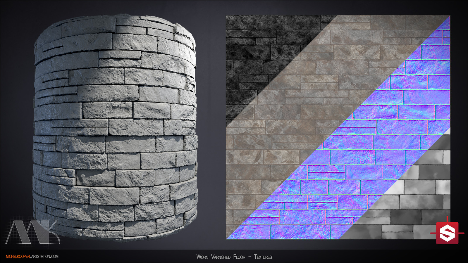 Decorative Slate Wall - Textures