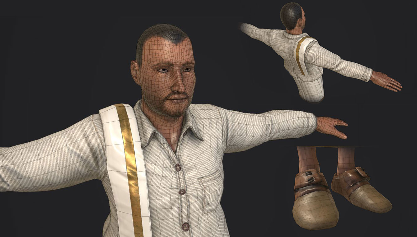 Artstation South Indian Male Character Chirag Hirani