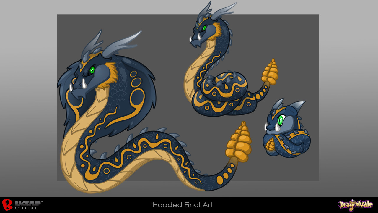 Ace Schneider Dragonvale Hooded Dragon Concept