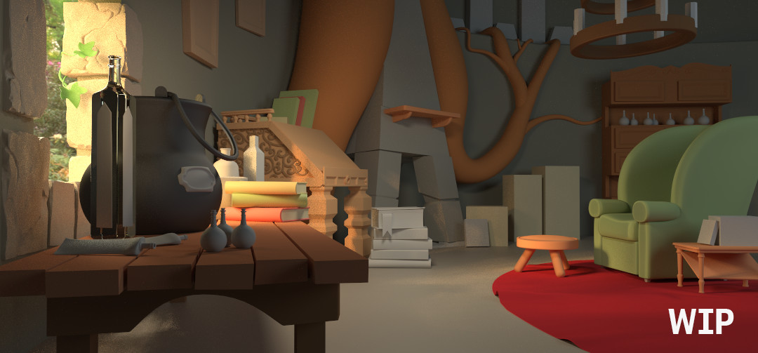 Refined Blockout in Maya