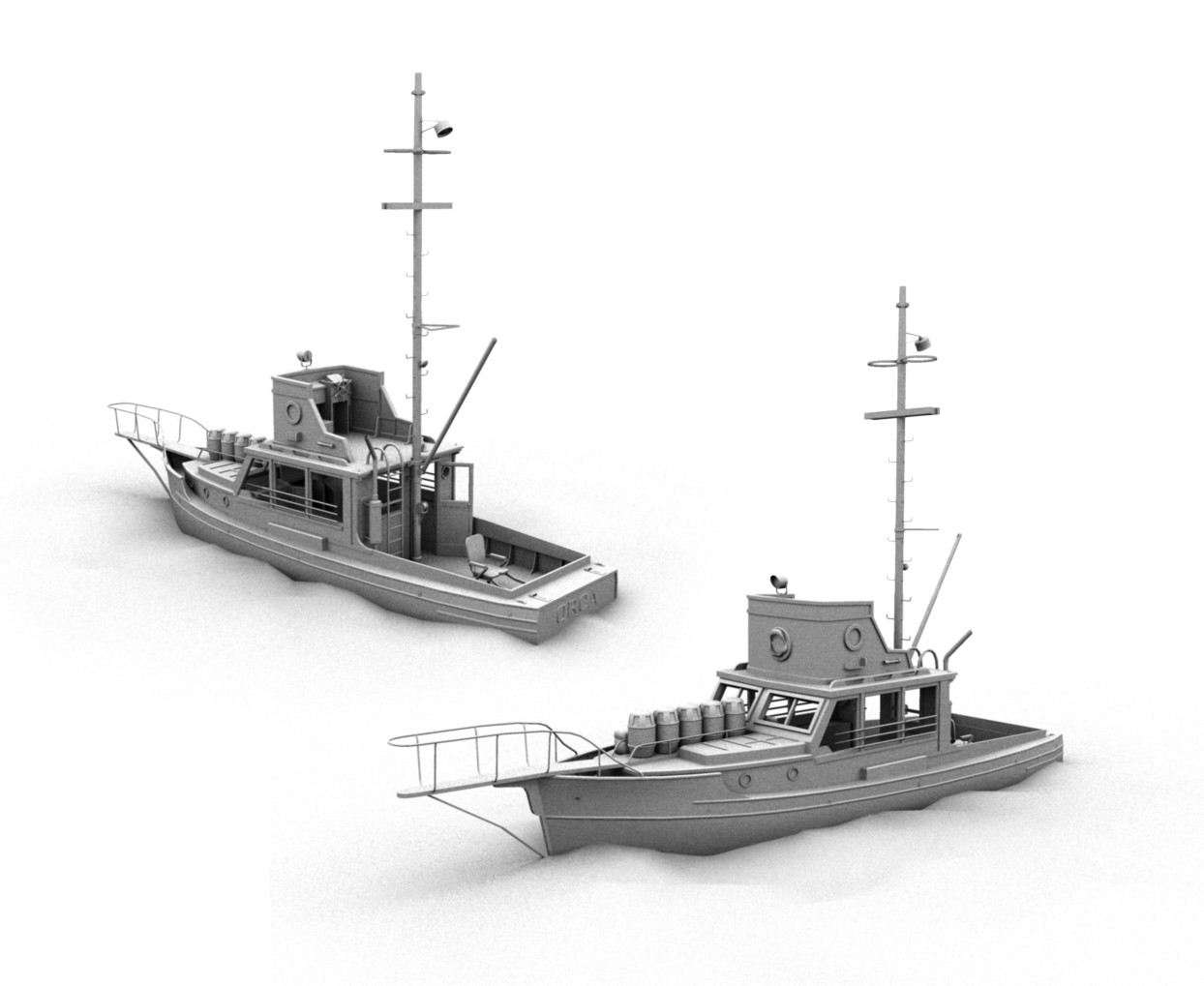 Andy Betts Orca Fishing Boat from Jaws