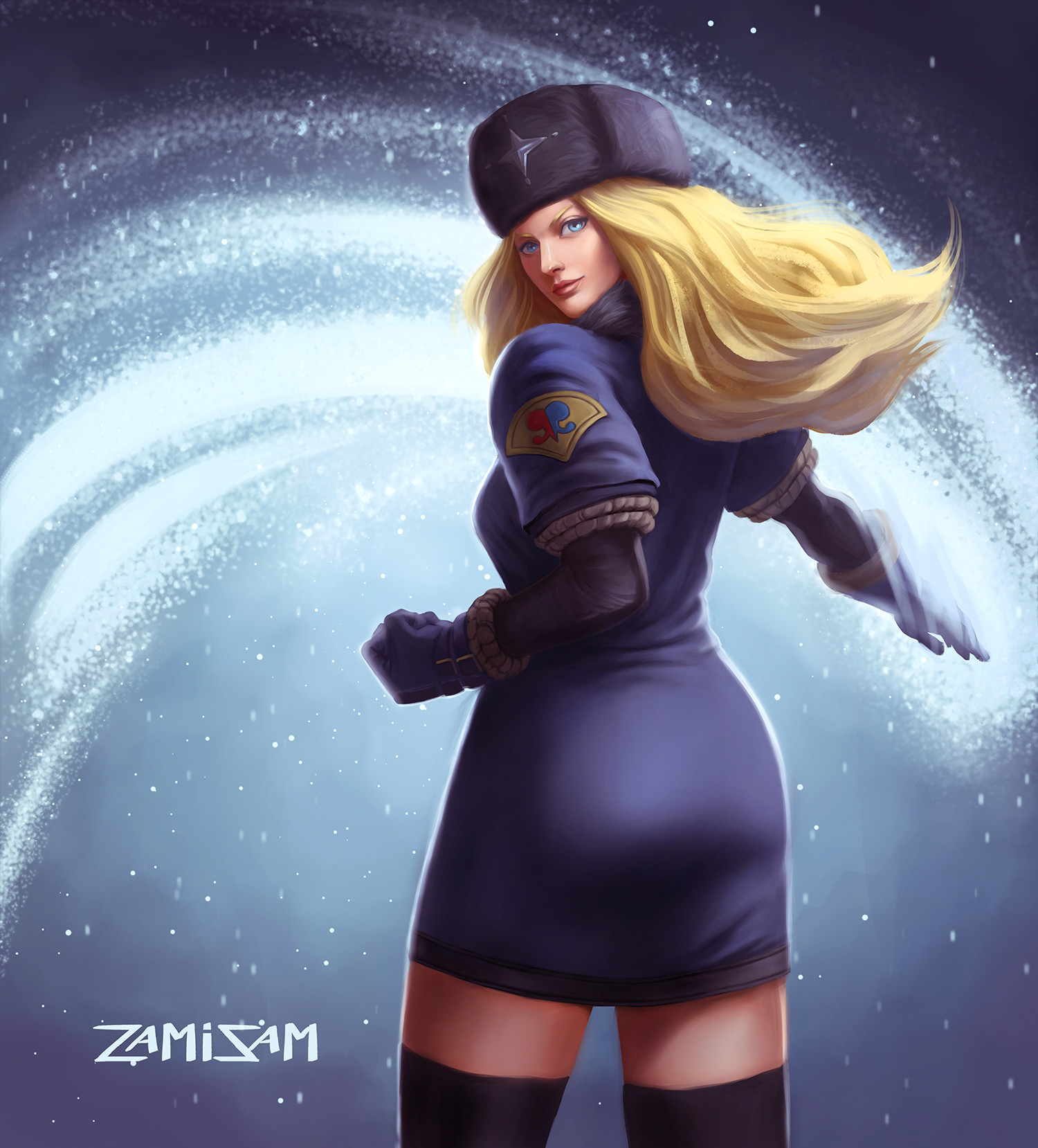 artstation kolin from street fighter