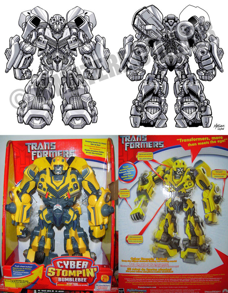 Bumblebee Transformers Movie CyberStompin toy