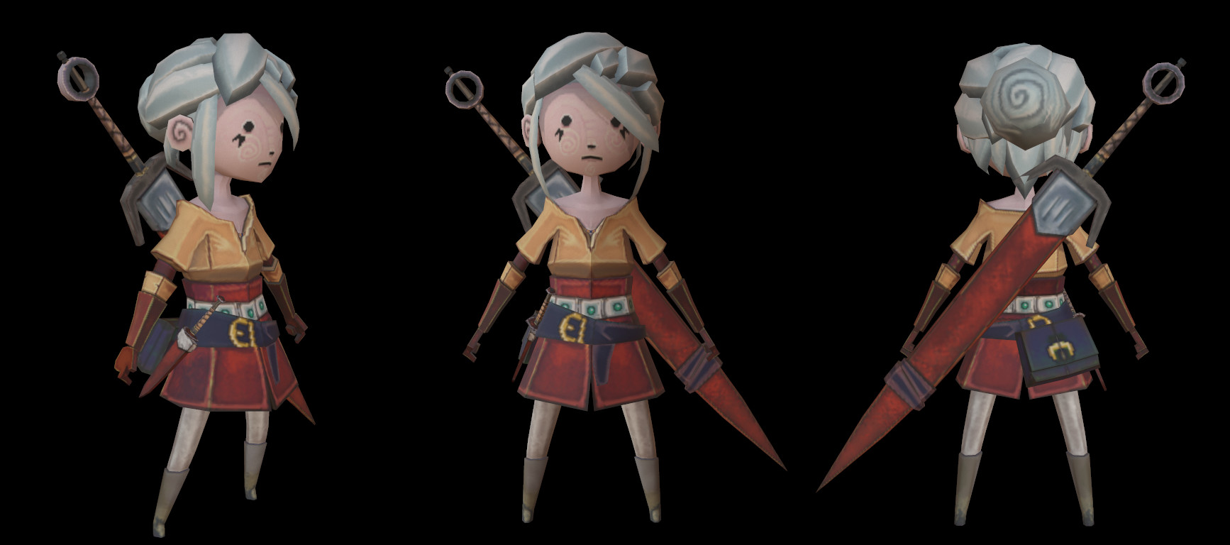Artstation Ciri The Witcher Chibi Oscar Berman