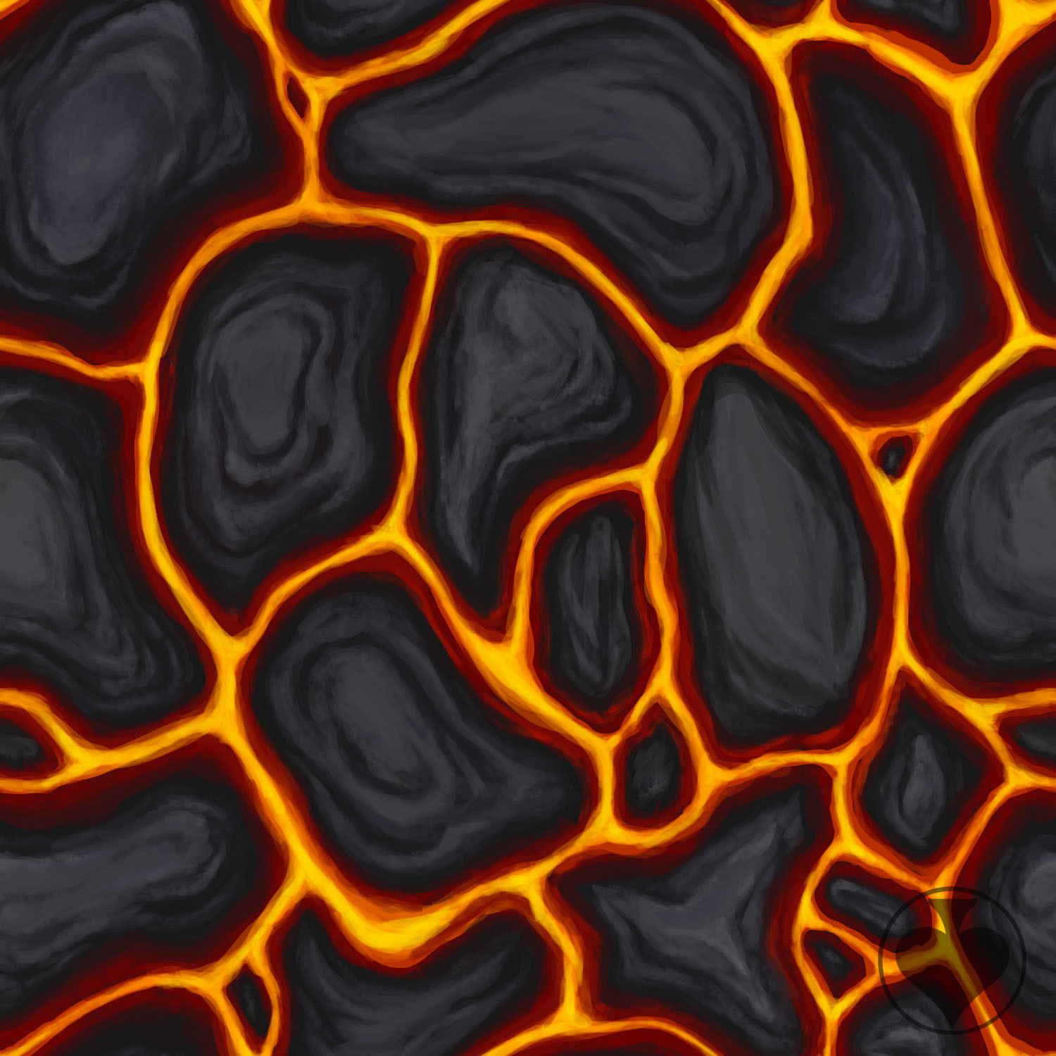 tileable lava texture