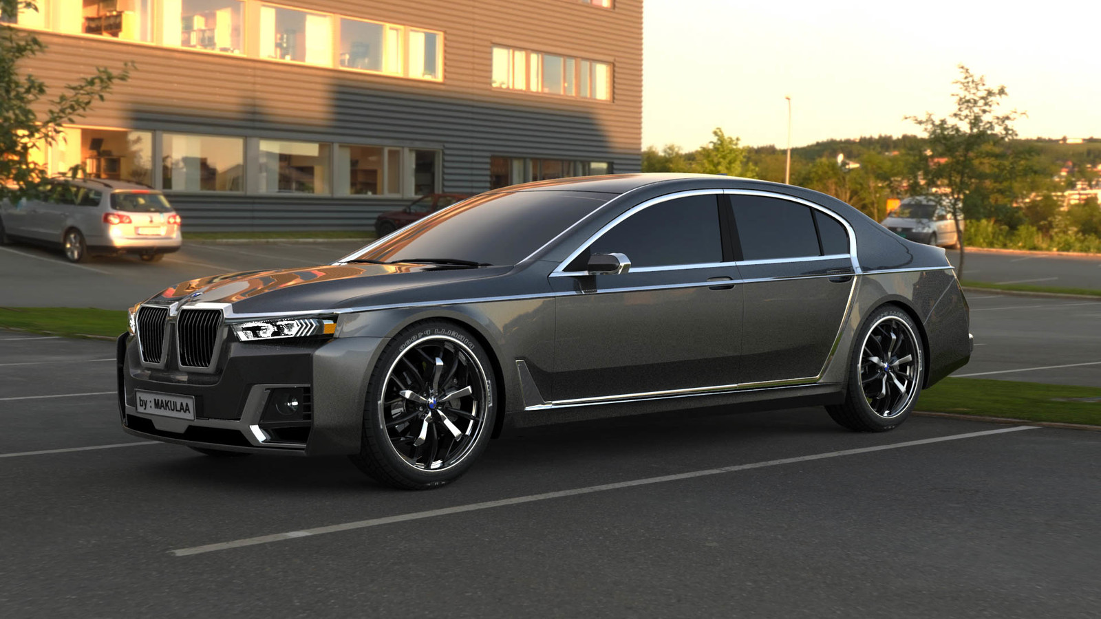 Myagmarjav Bat-Erdene - BMW 7 series concept