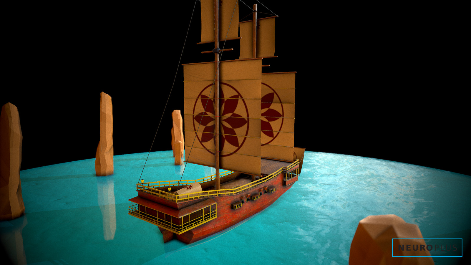 Brett Johnson Japanese RedSeal Ship