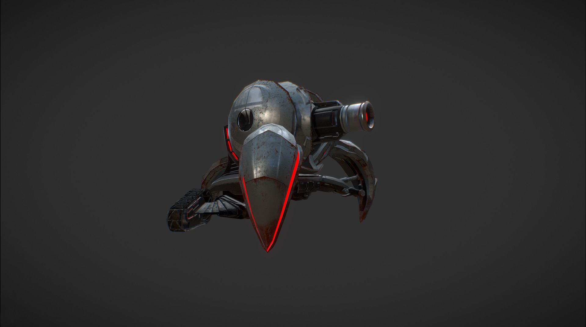 ArtStation Prototype Siege Turret, Émil Loiselle