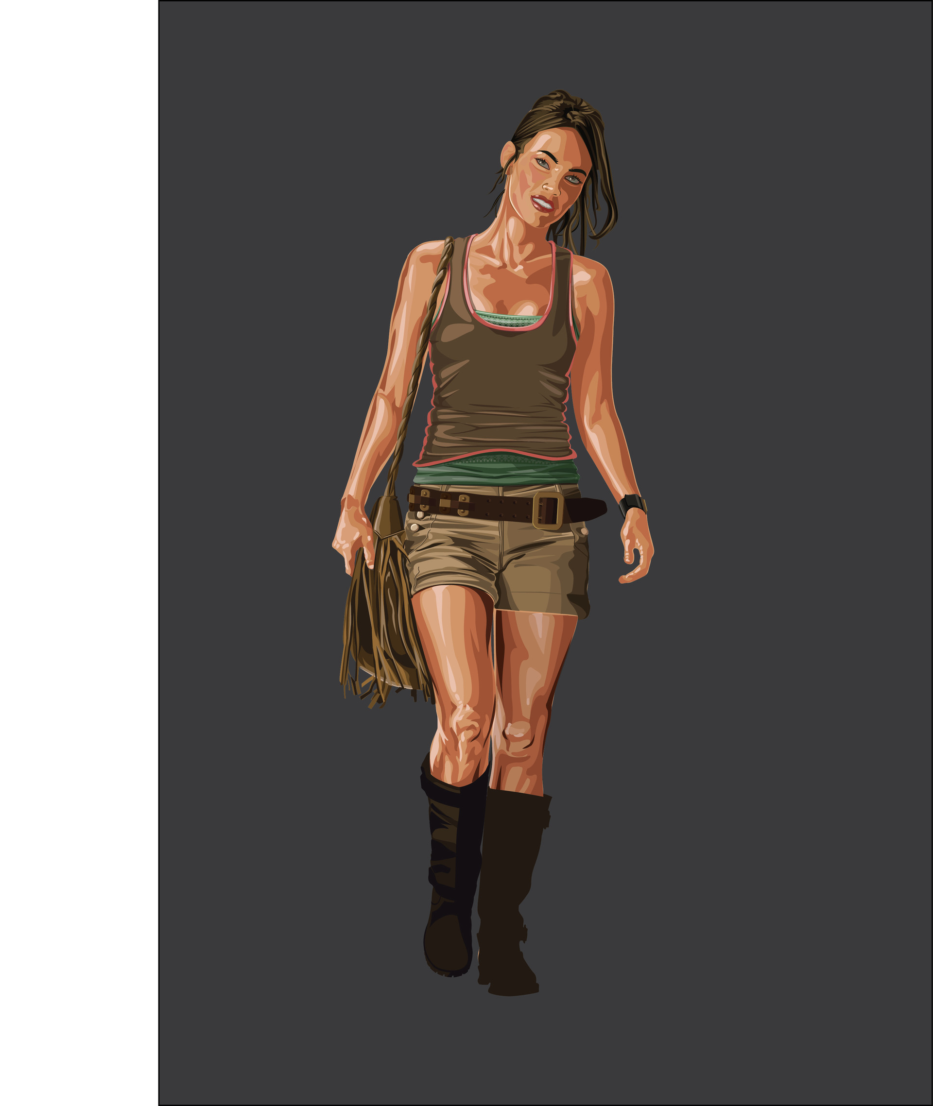 Artstation Character In Vector Kunjan Bhavsar