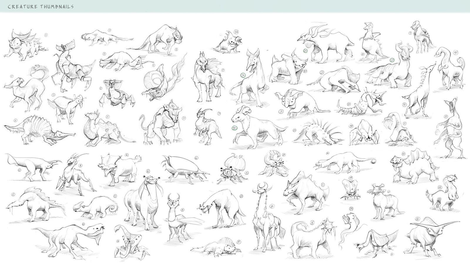 ideation and thumbnails