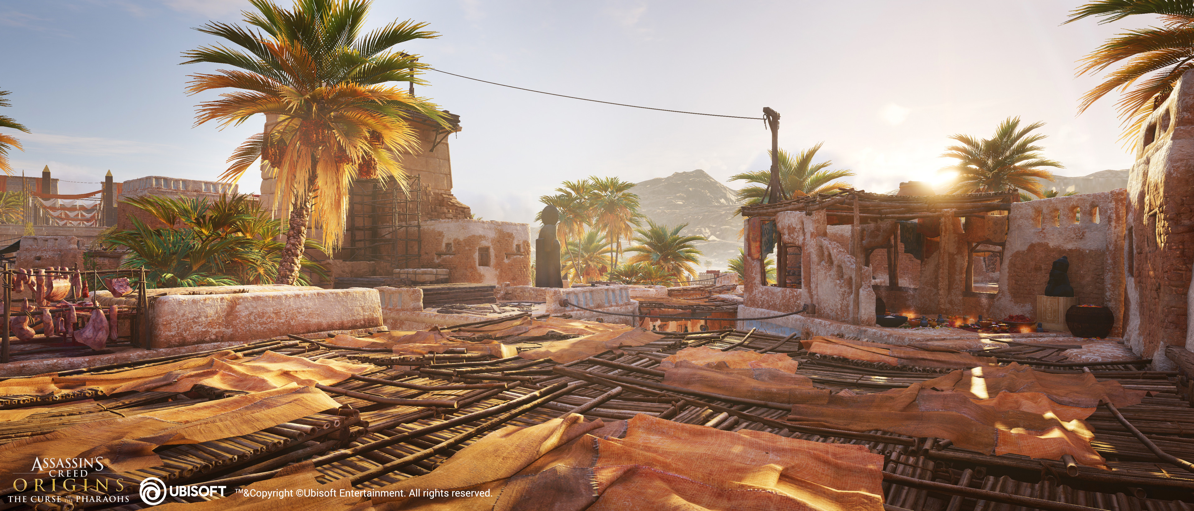 ArtStation - Assassin's Creed Origins - The curse of the pharaohs DLC  Thematic Locations