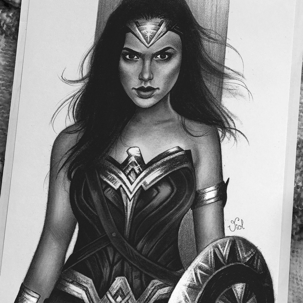 Artstation Wonder Woman Wioletta Szpiczakowska