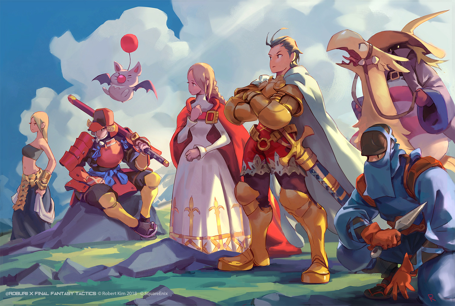 Final Fantasy Has Developed Quite The Fan Art Following Over The