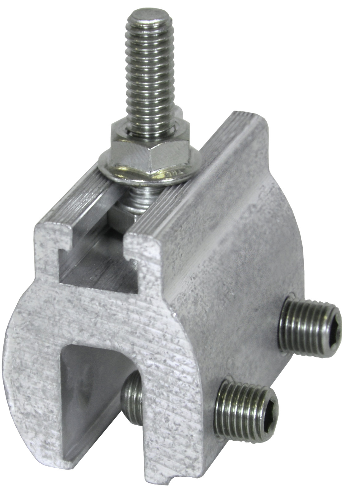 Released clamp. 
Reduced weight / cost by nearly 30%
T-Slot allows use of more cost effective hardware and adds versatility for use with other products.