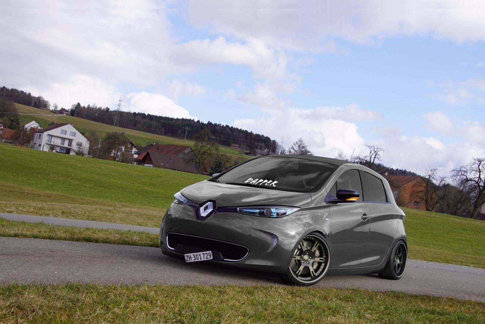 Renault zoe stance new arrivals