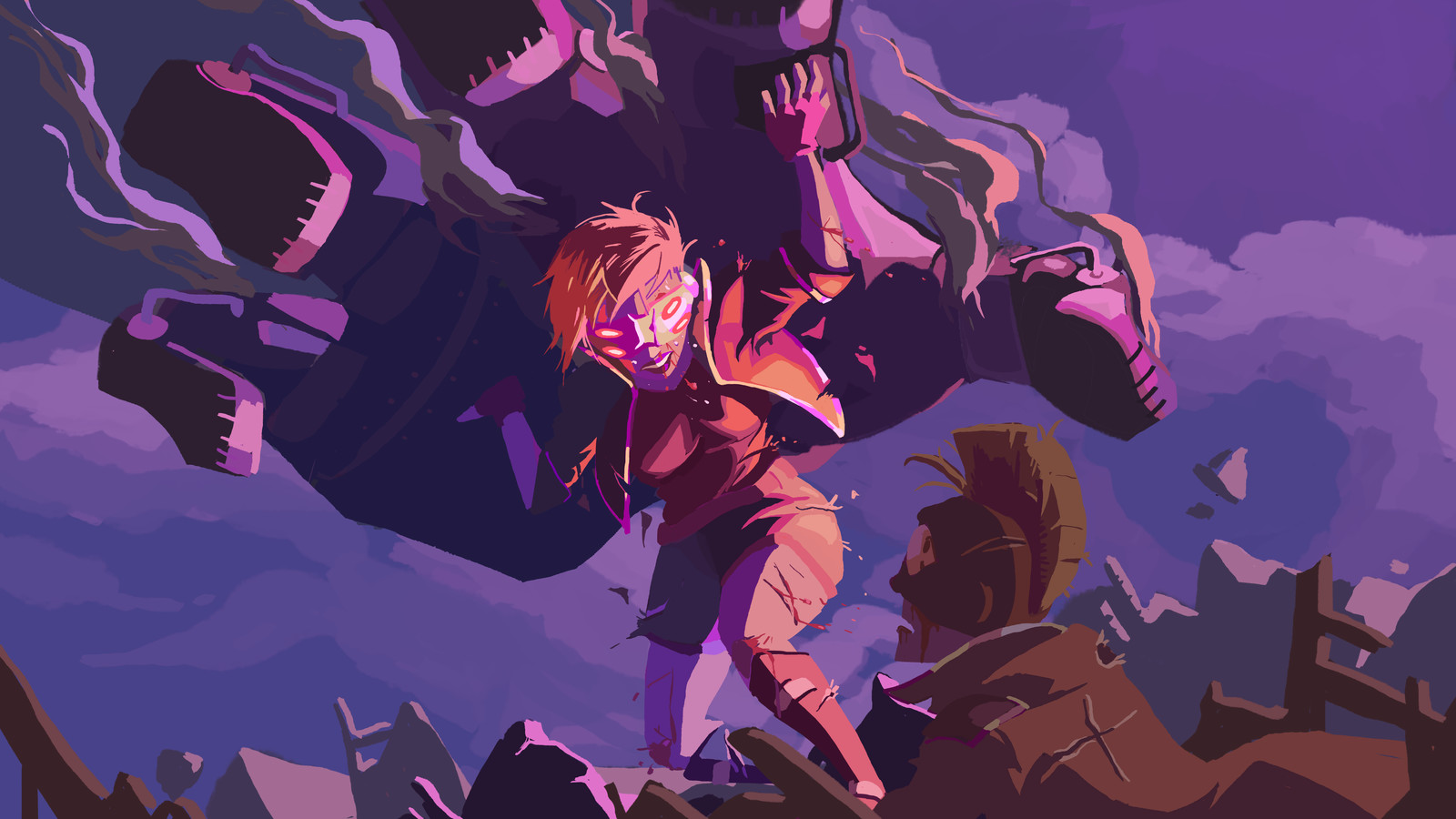 Fore-Eyes in the final battle 