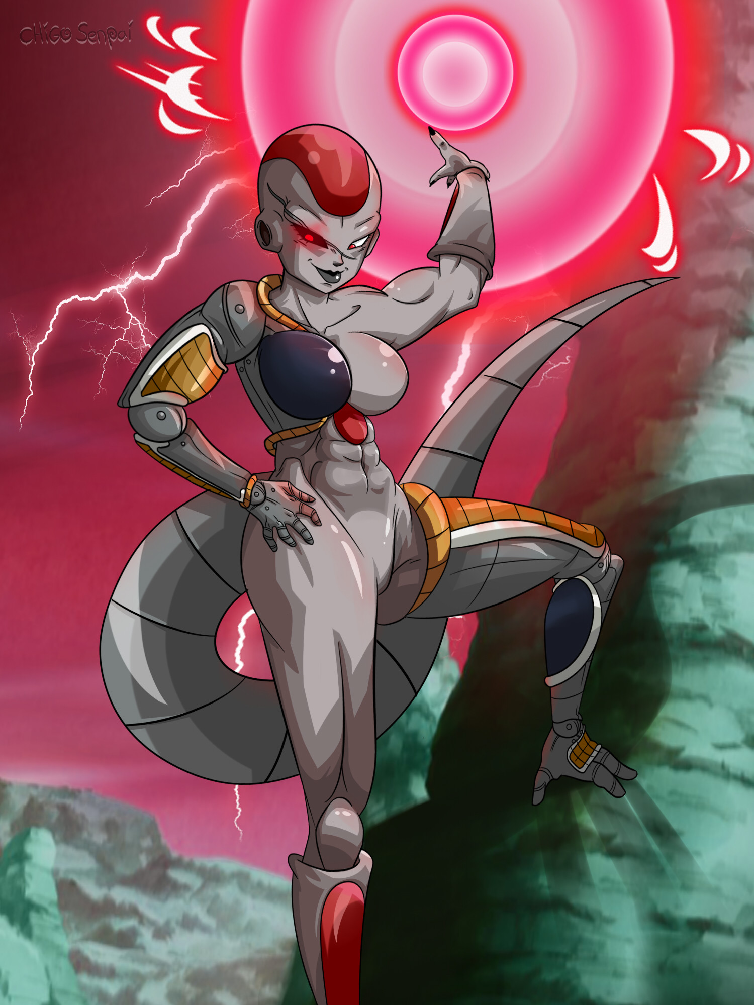 Artstation Commission Frost Demon Cryosa Chigo Senpai