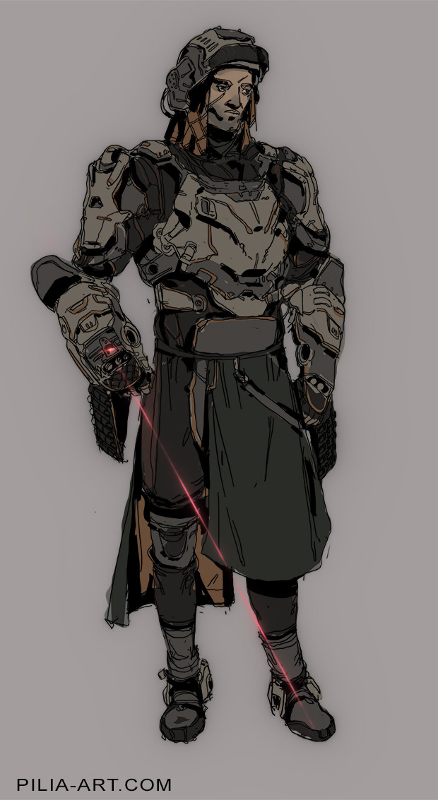 Sci-Fi Mercenary