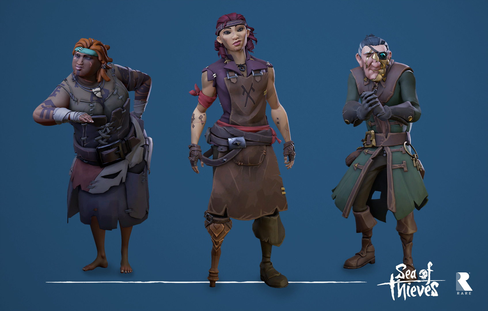 Hendrik Coppens Sea of Thieves Character work