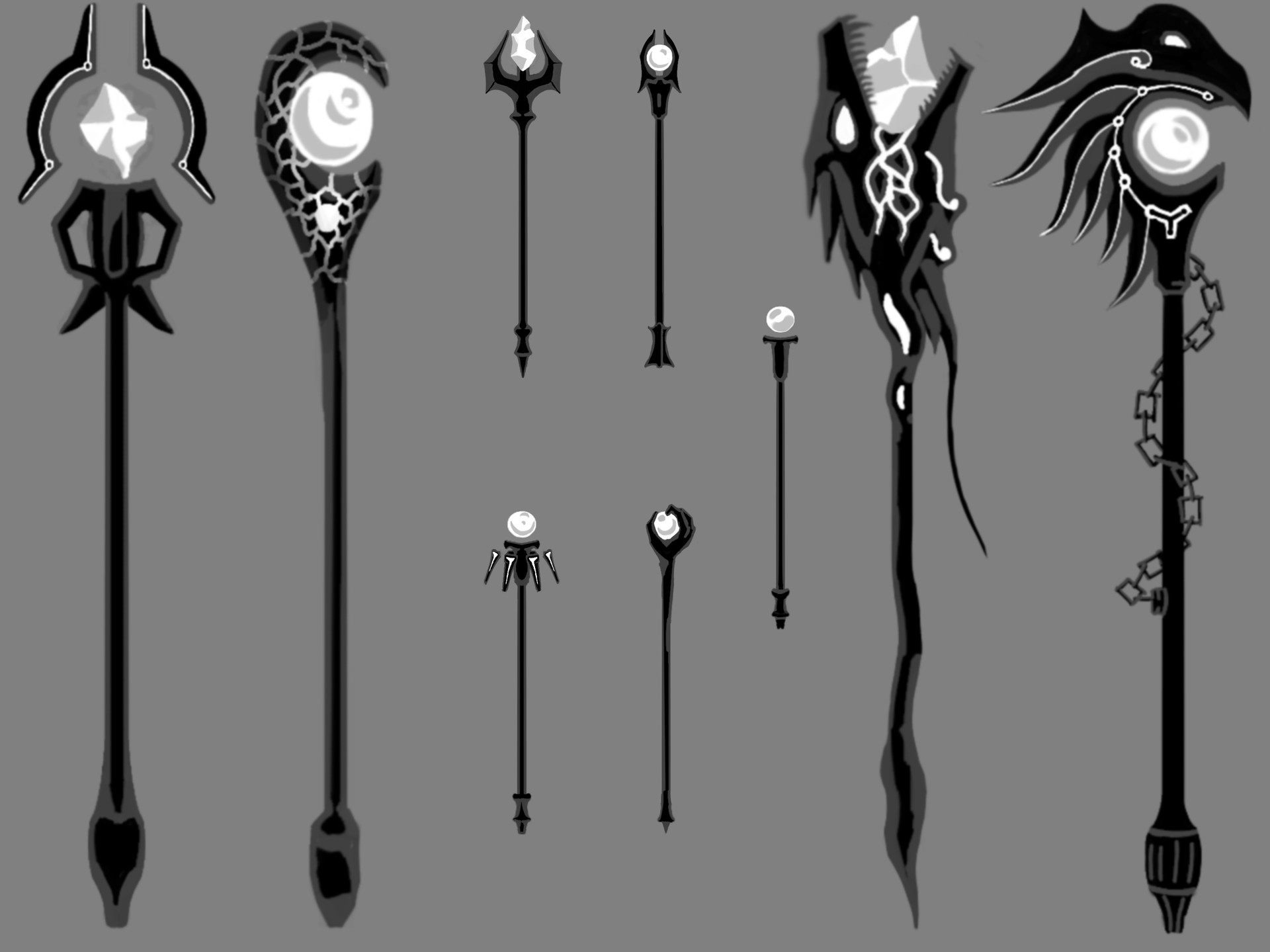 dark magic staff