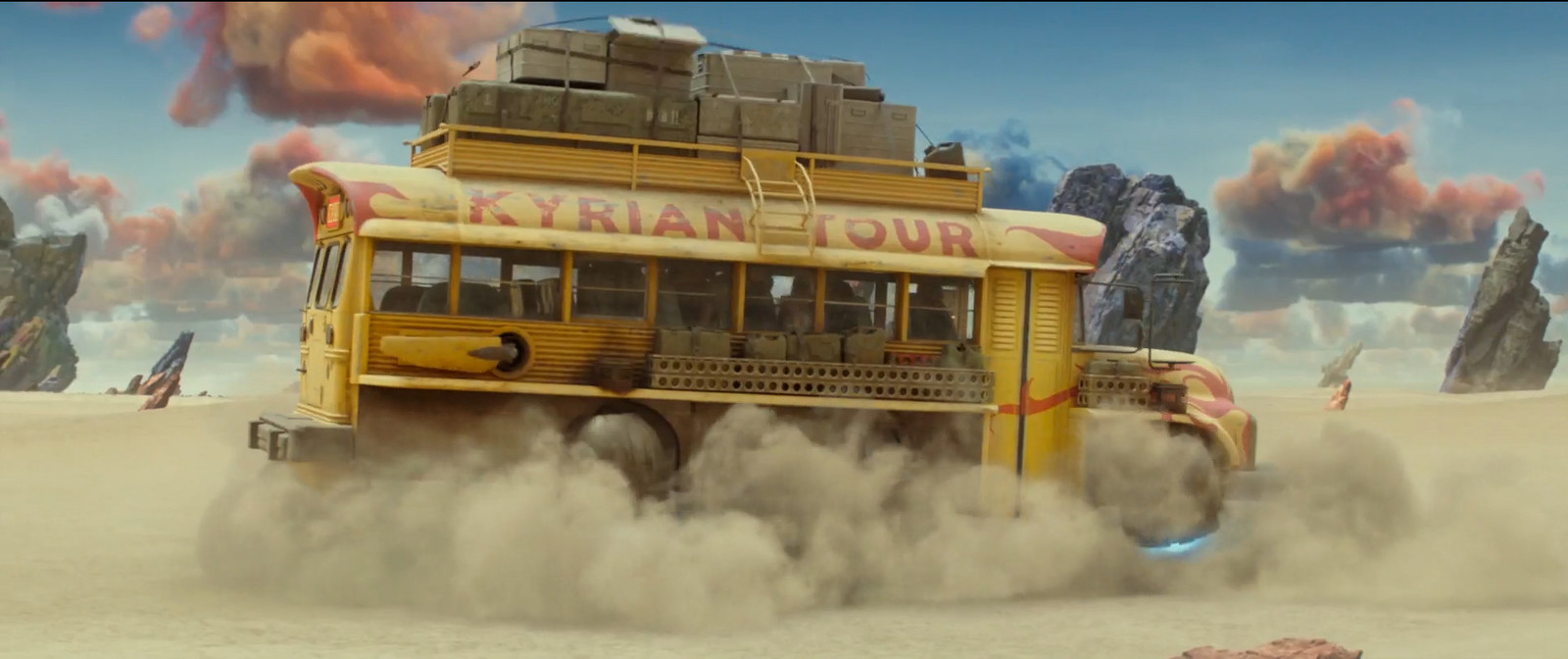 (Valerian: City of a Thousand Planets - ILM) Combat Bus - Modelled both Tourist and Combat variations of the bus