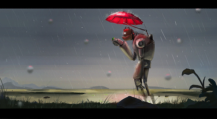 Hoe Ong - The Lonely Robot Series