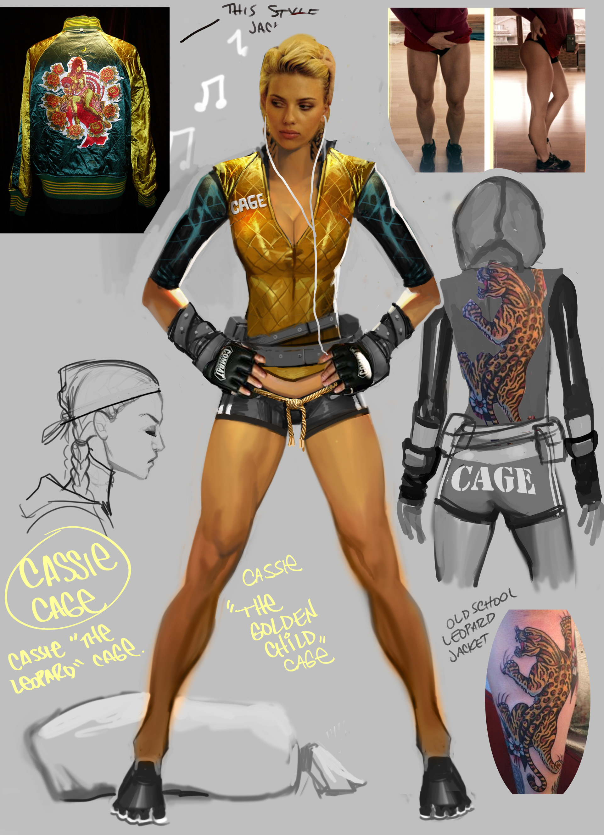 Artstation Cassie Cage Marco Nelor