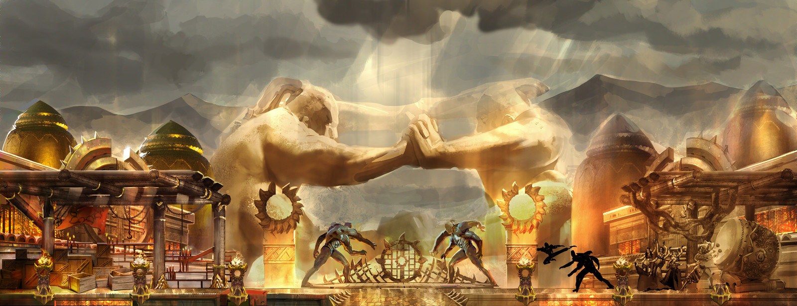 Unused Goro Fightline