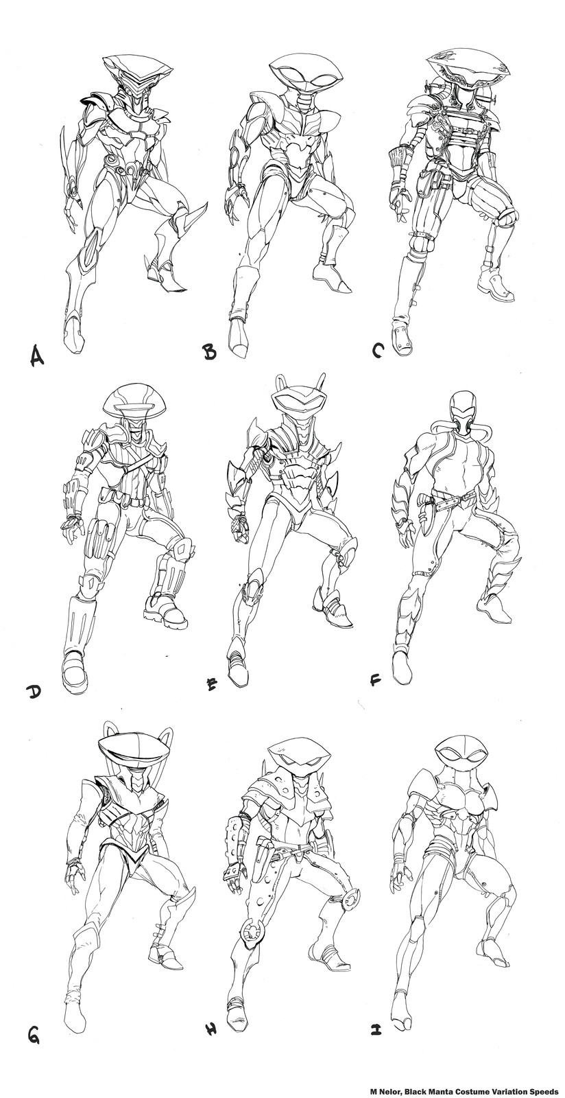 Early Costume Explorations