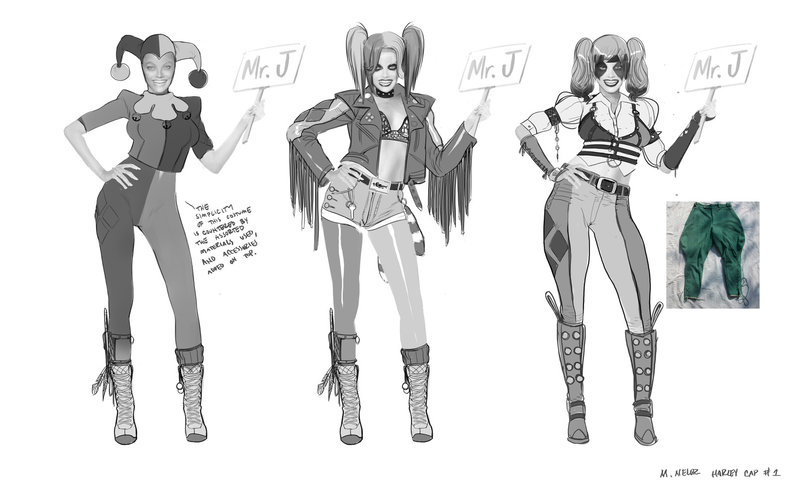 harley early character creation