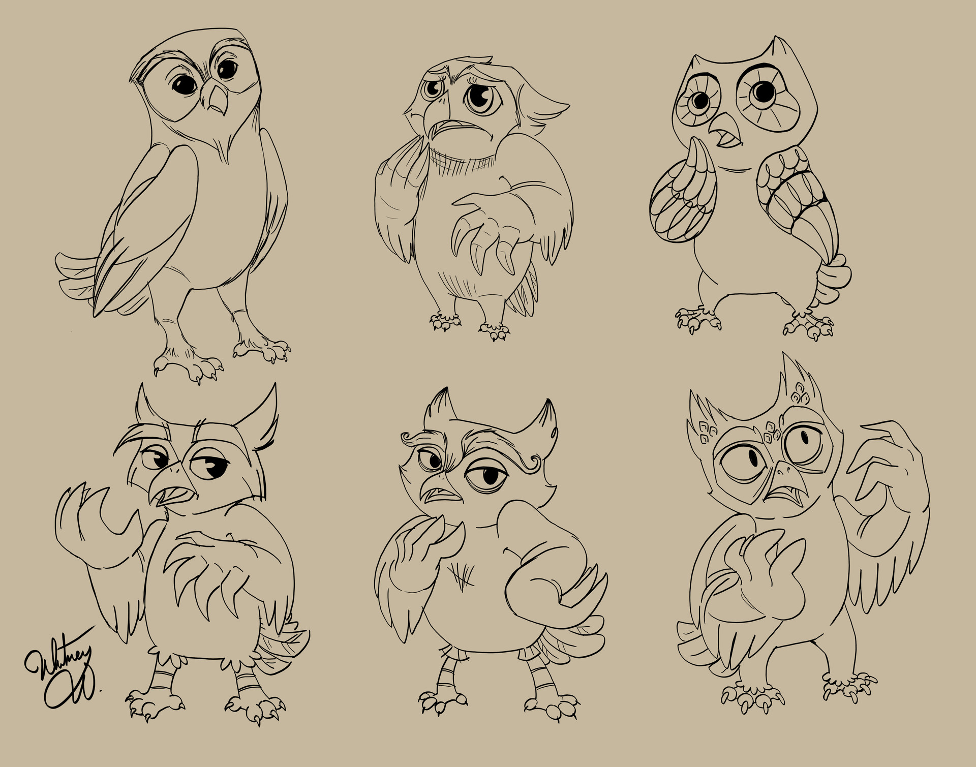 ArtStation - Owl Designs