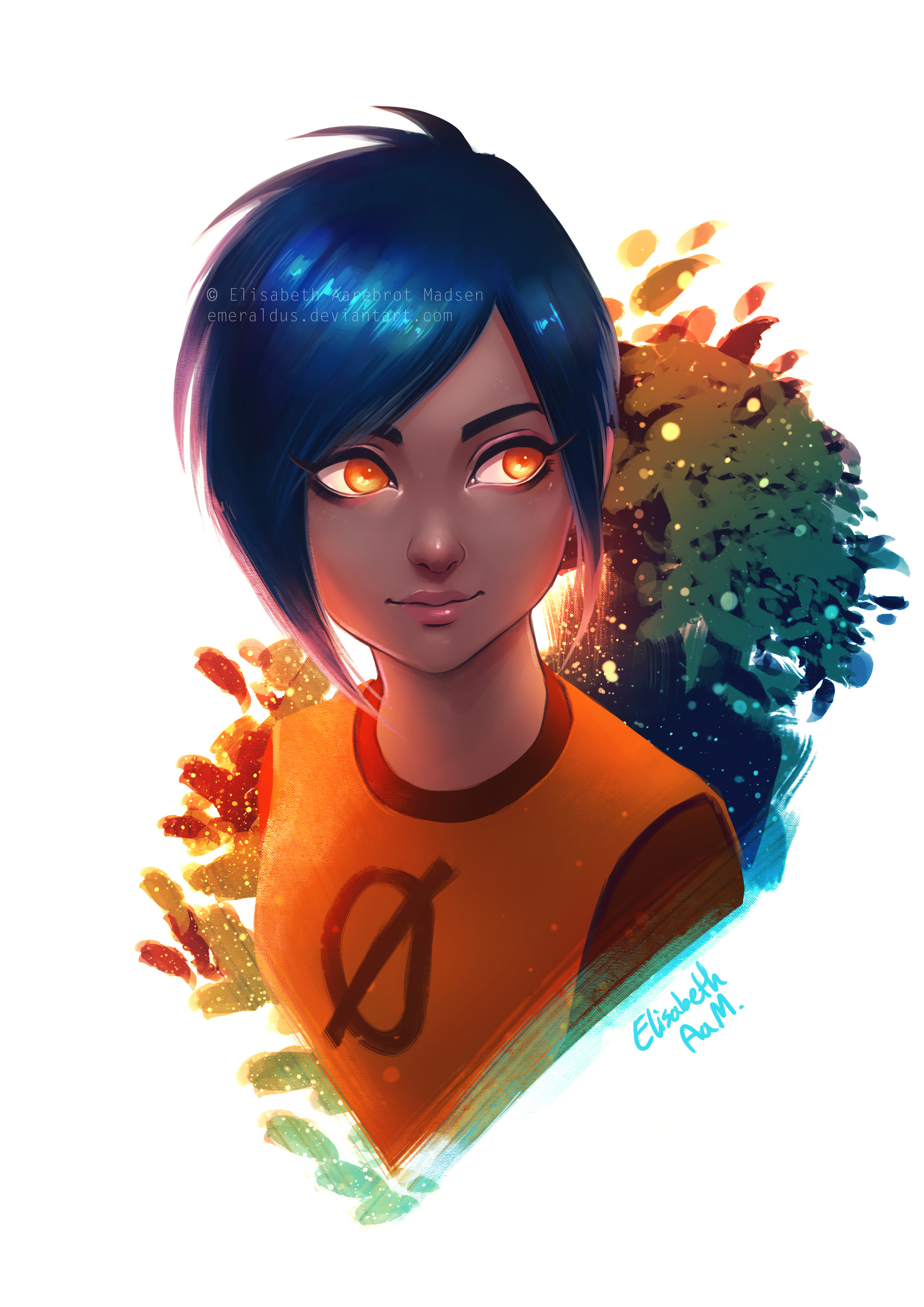 Elisabeth Aarebrot Madsen Night In The Woods Fan Art