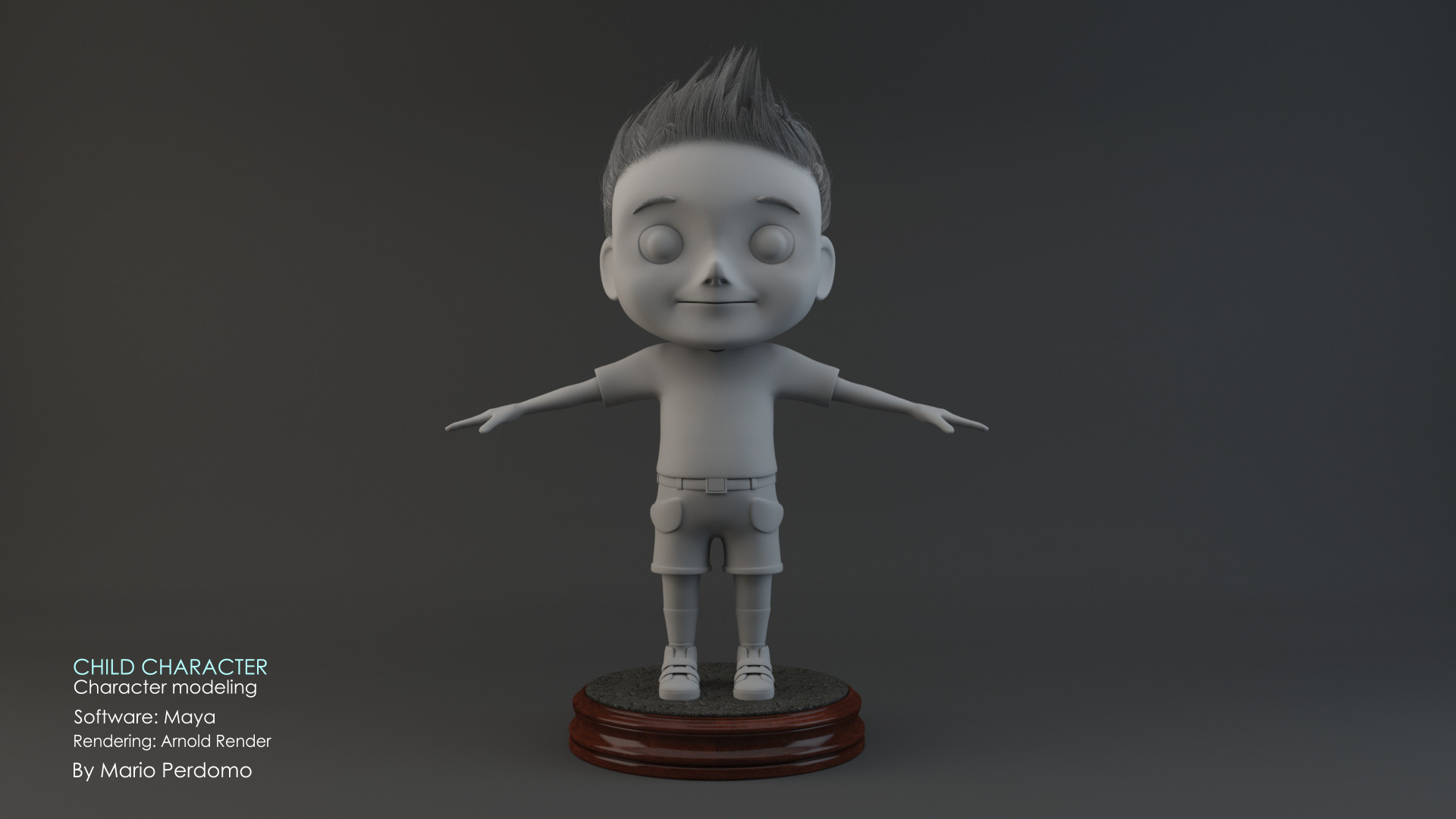 Artstation Nino Turntable 3d Models By Mario Perdomo Mario Perdomo