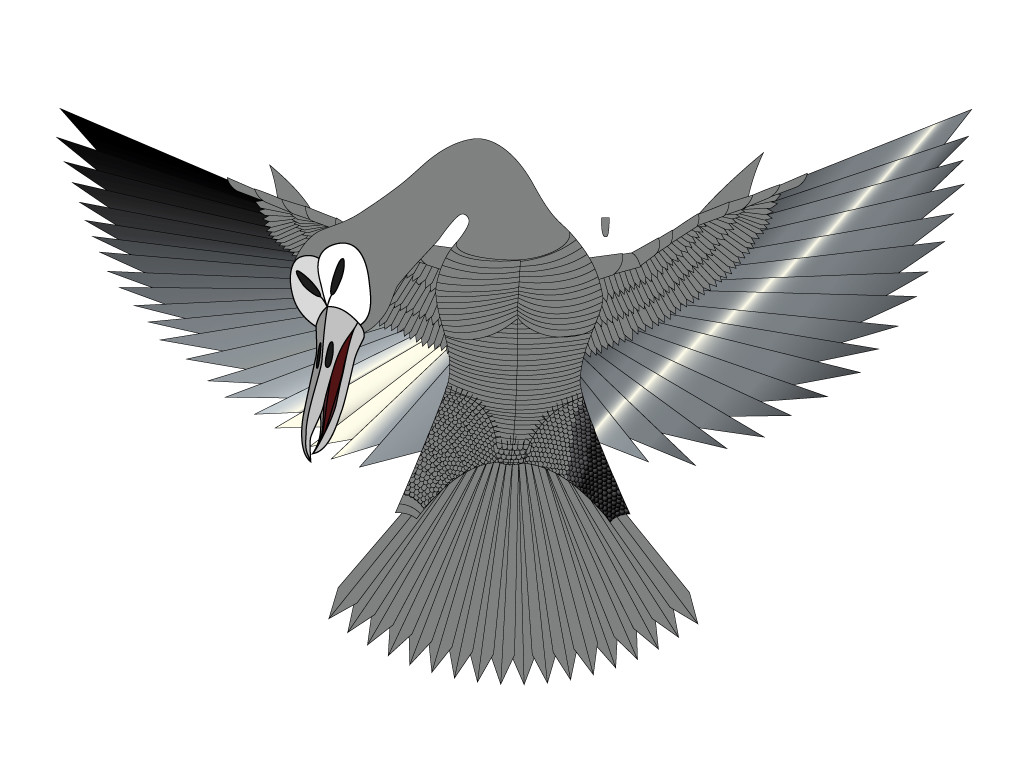 Artstation Jub Jub Bird Vector Version Reed Briggs