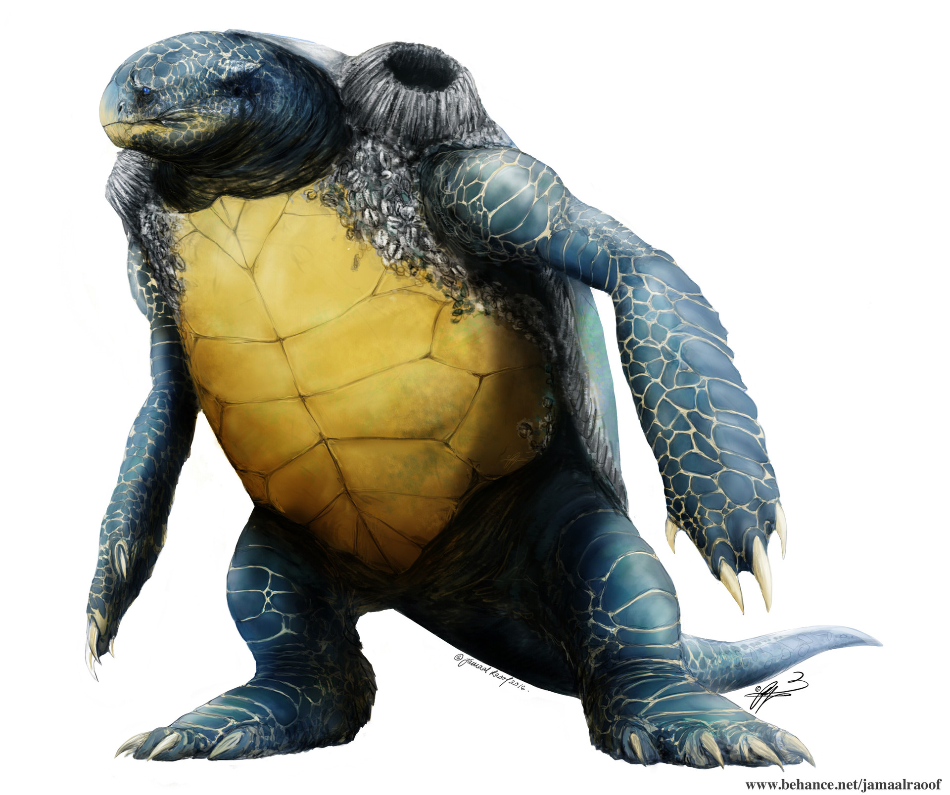 ArtStation Realistic Blastoise