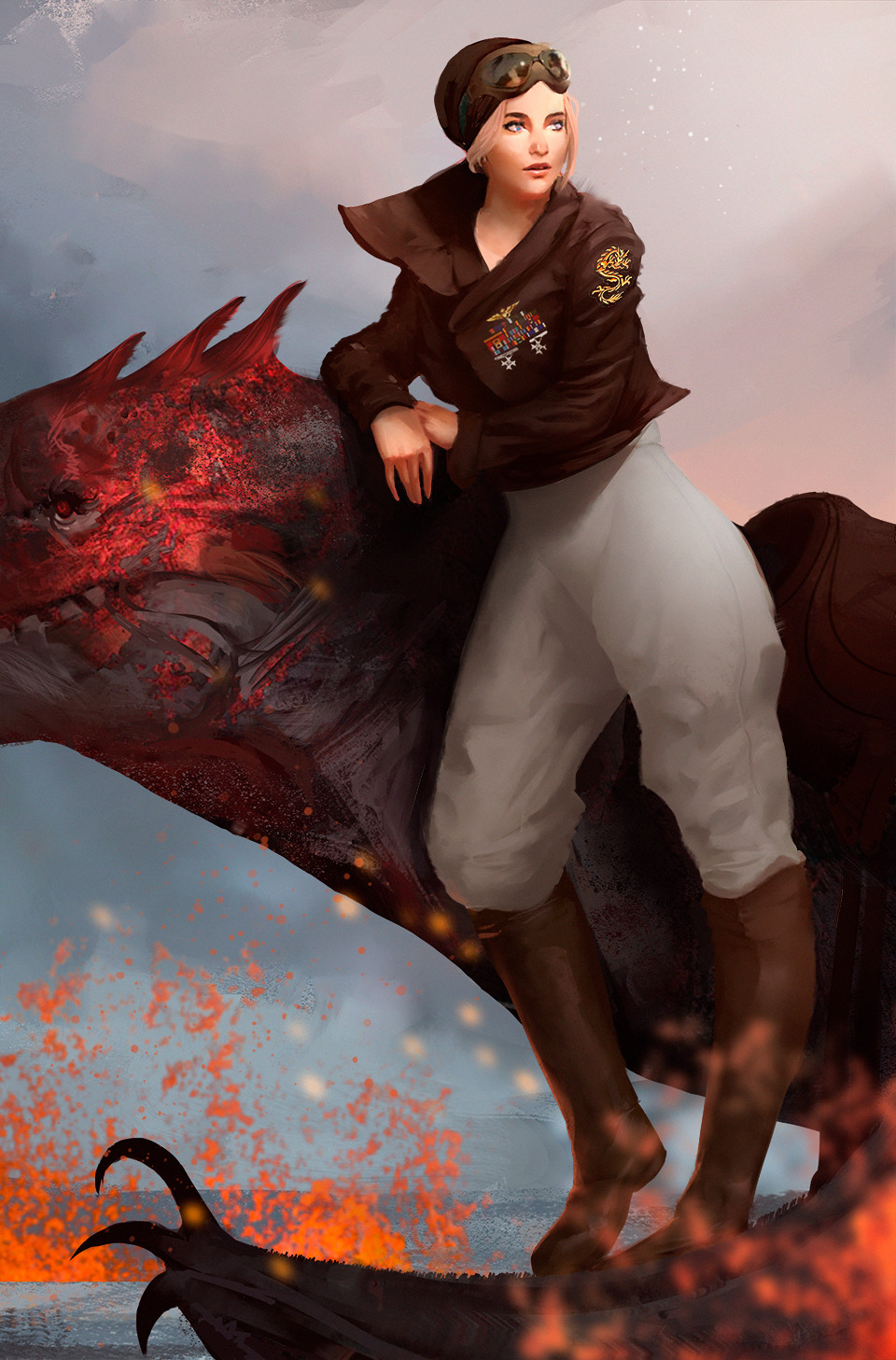 Nancy Brown - Dragon Rider