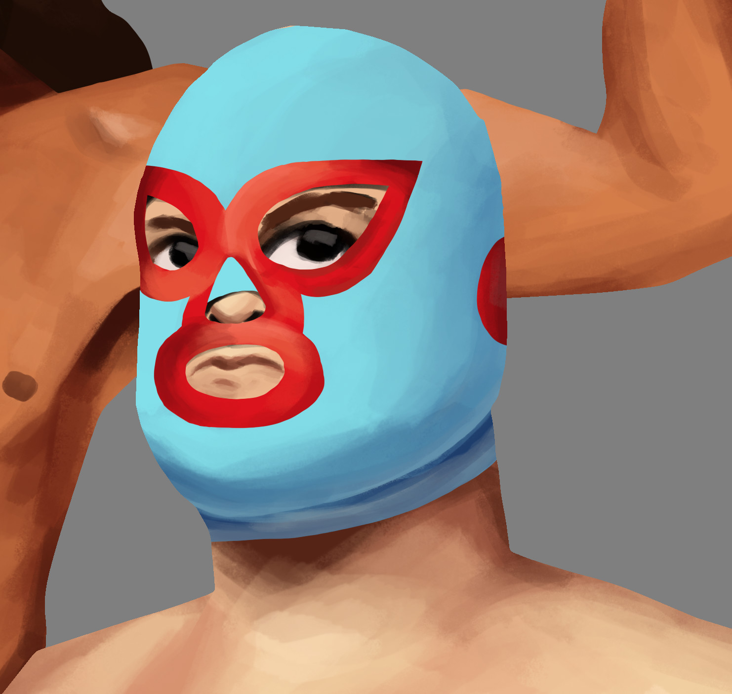 Artstation Nacho Libre And Esqueleto Kyle Hernandez