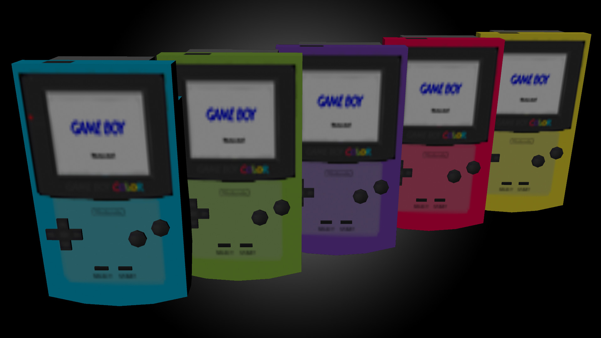 Artstation Gameboy Color Jayson Dean