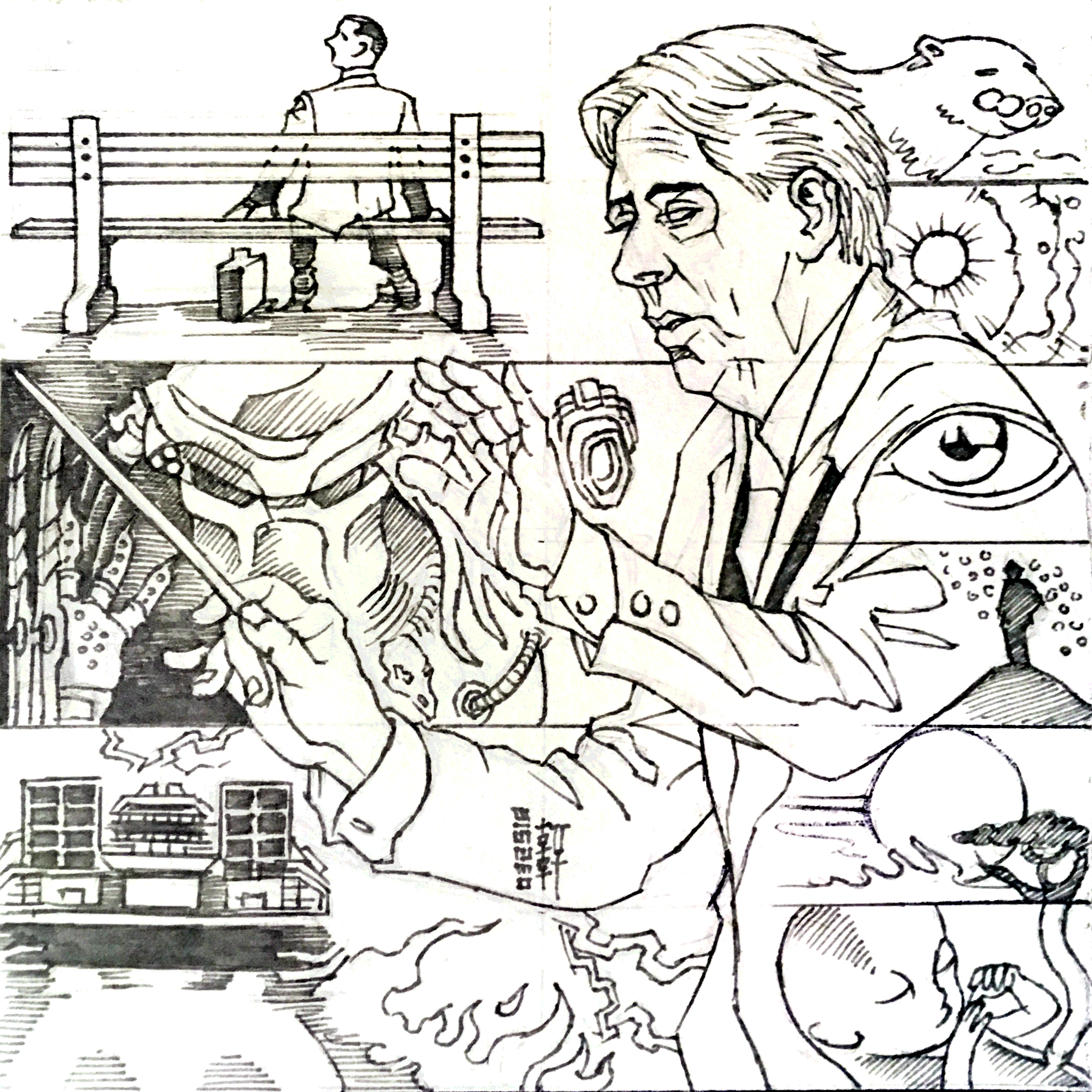 Day 03-26-18 - Alan Silvestri Sketch