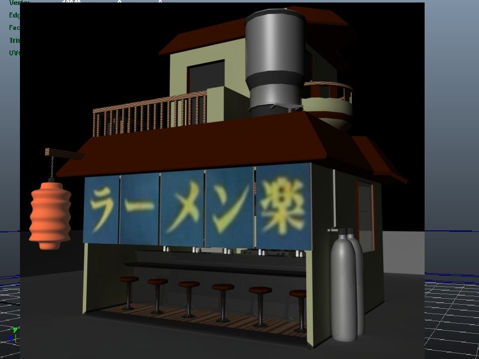 Artstation Ichiraku Ramen Shop From Naruto Anime Manohar Soans