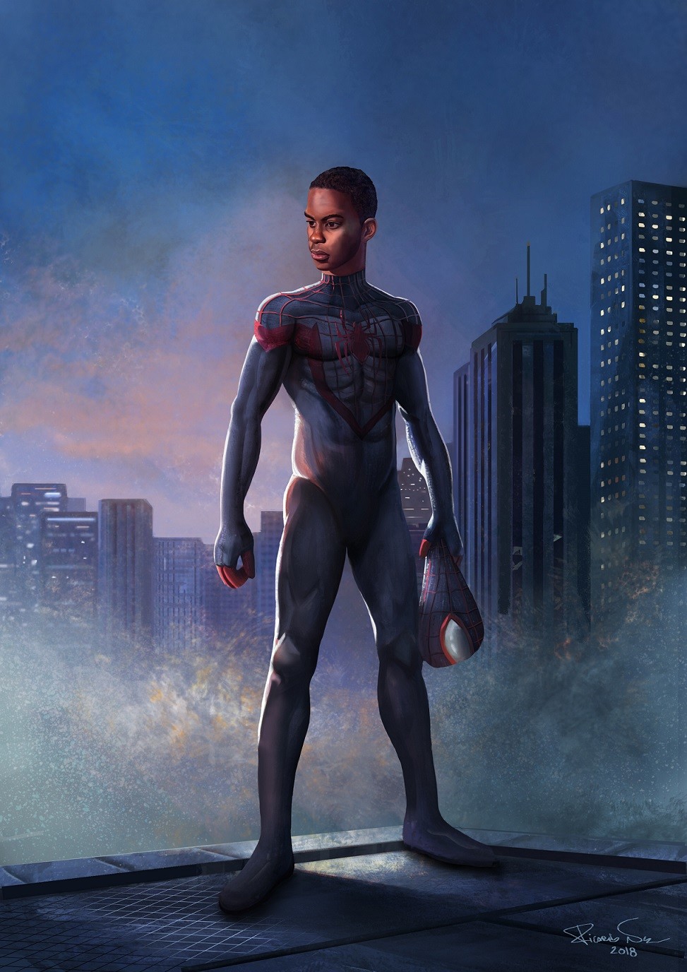 Ricardo - Miles Morales the new spiderman.