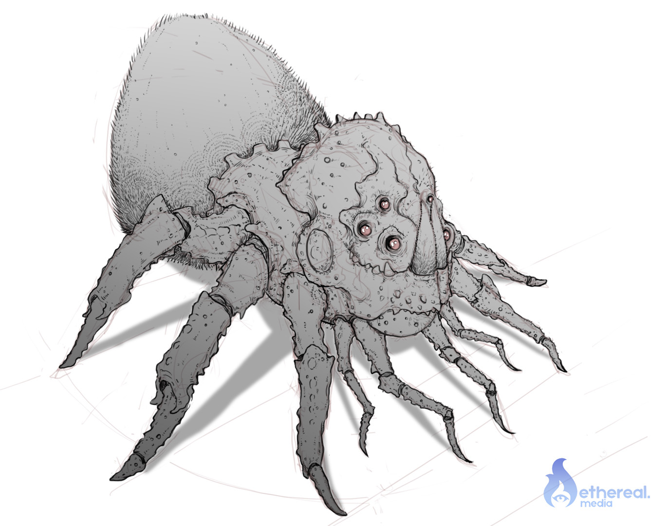 ArtStation - spider Concept Art 02