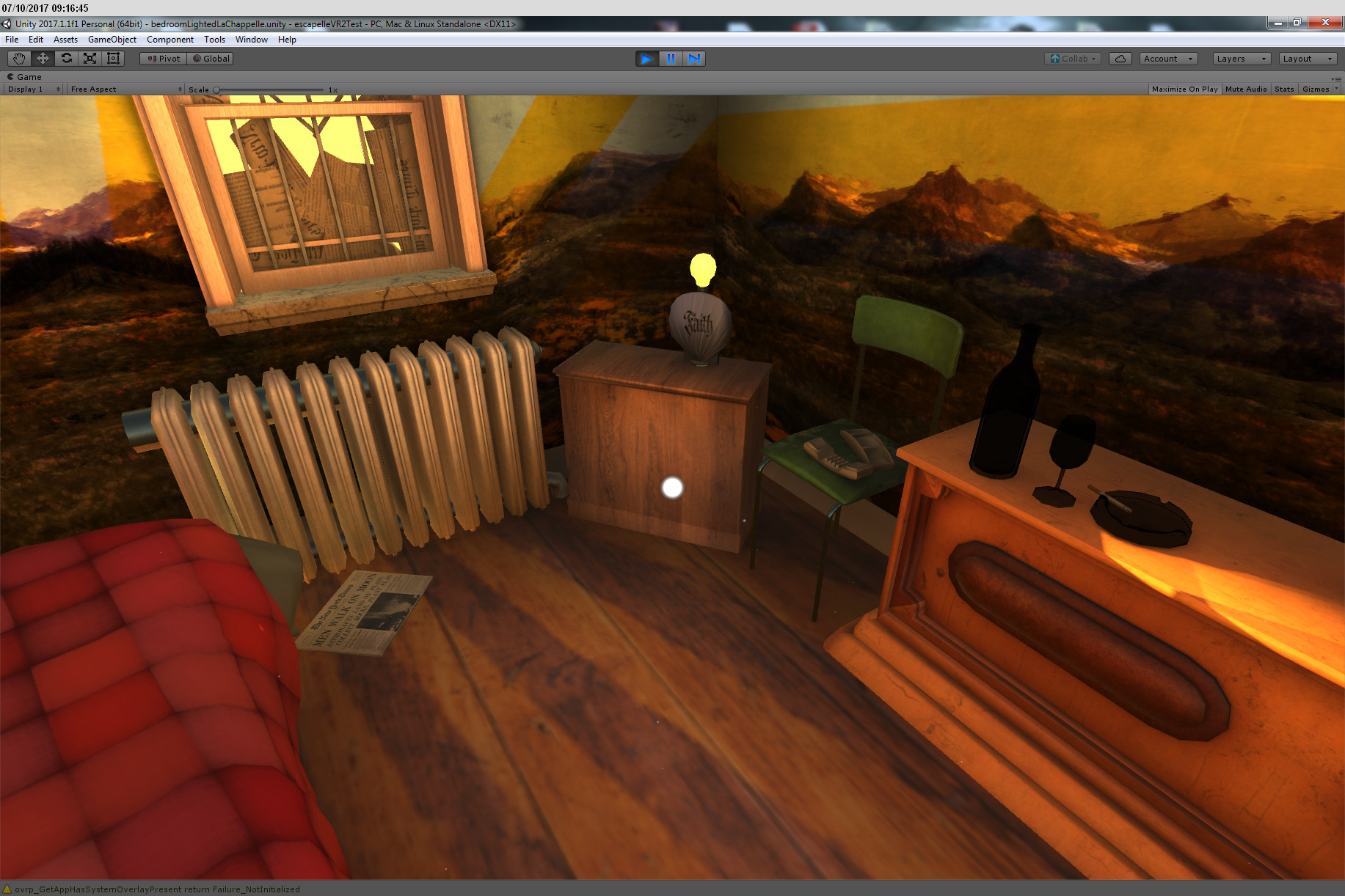 ArtStation Game VR Escape room