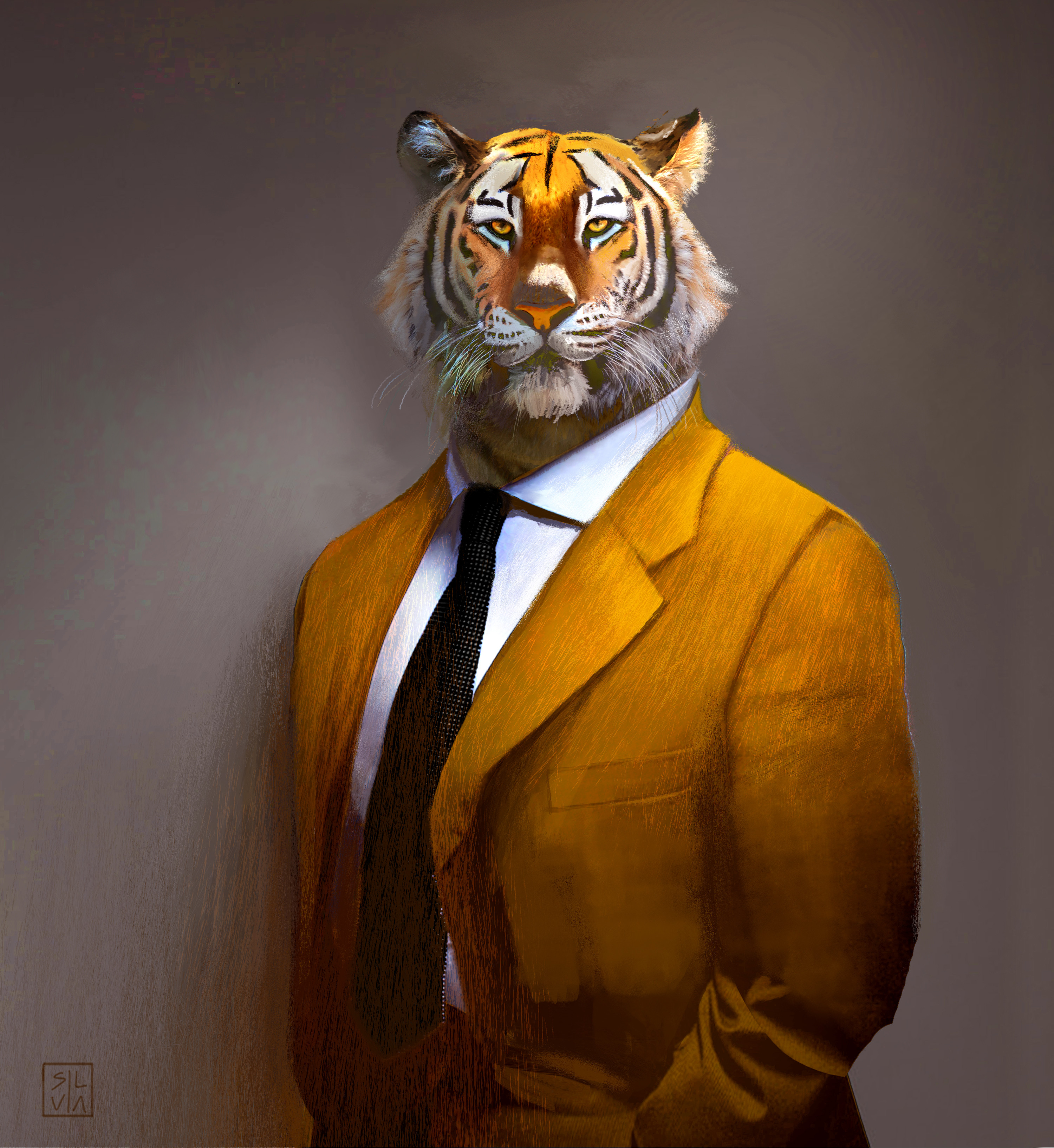 Artstation Shere Khan Silvia Pasqualetto