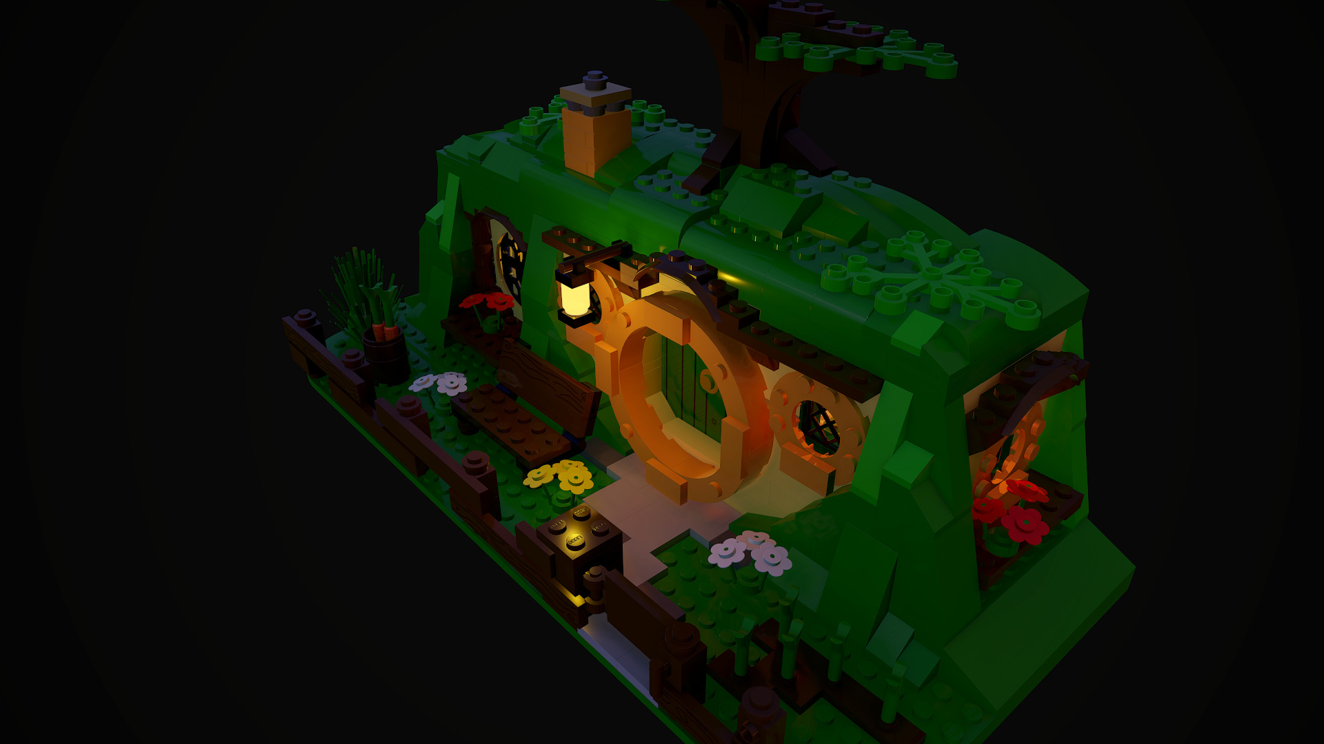 Andrew Rahn Bag End Lego Set