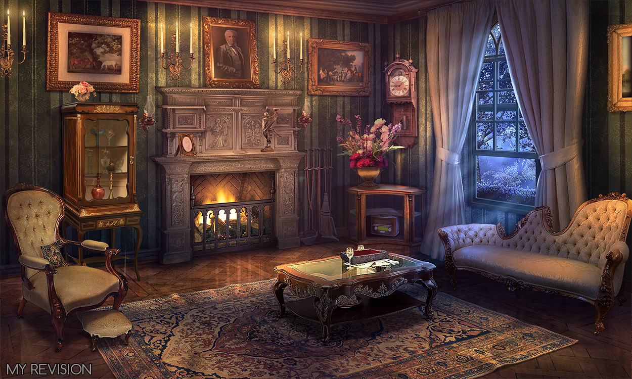 Fancy Fire Place Revision - Cozy